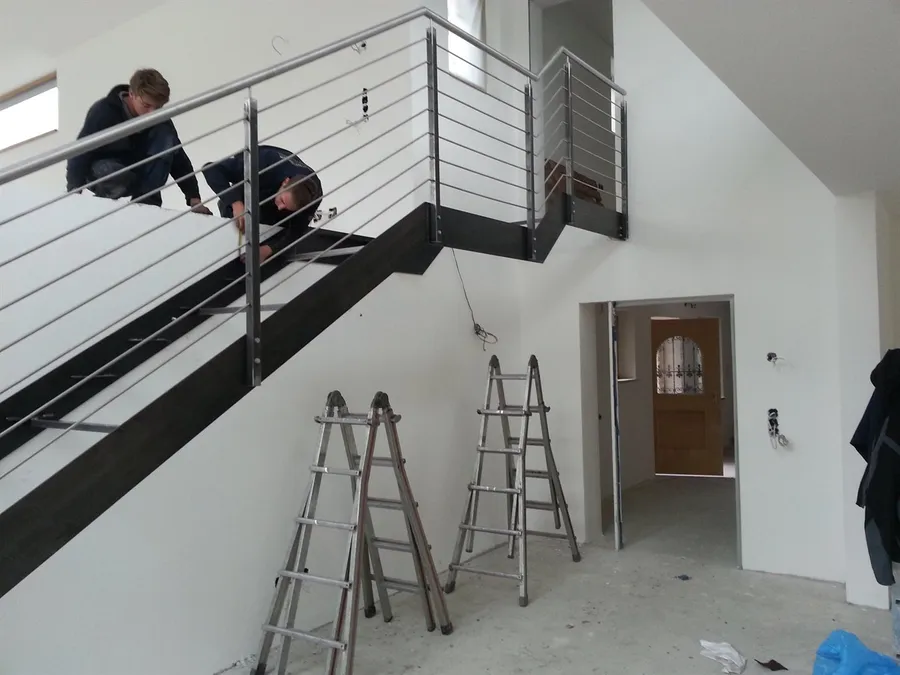 Metalltreppe von Optimetall Schlosserei Imst