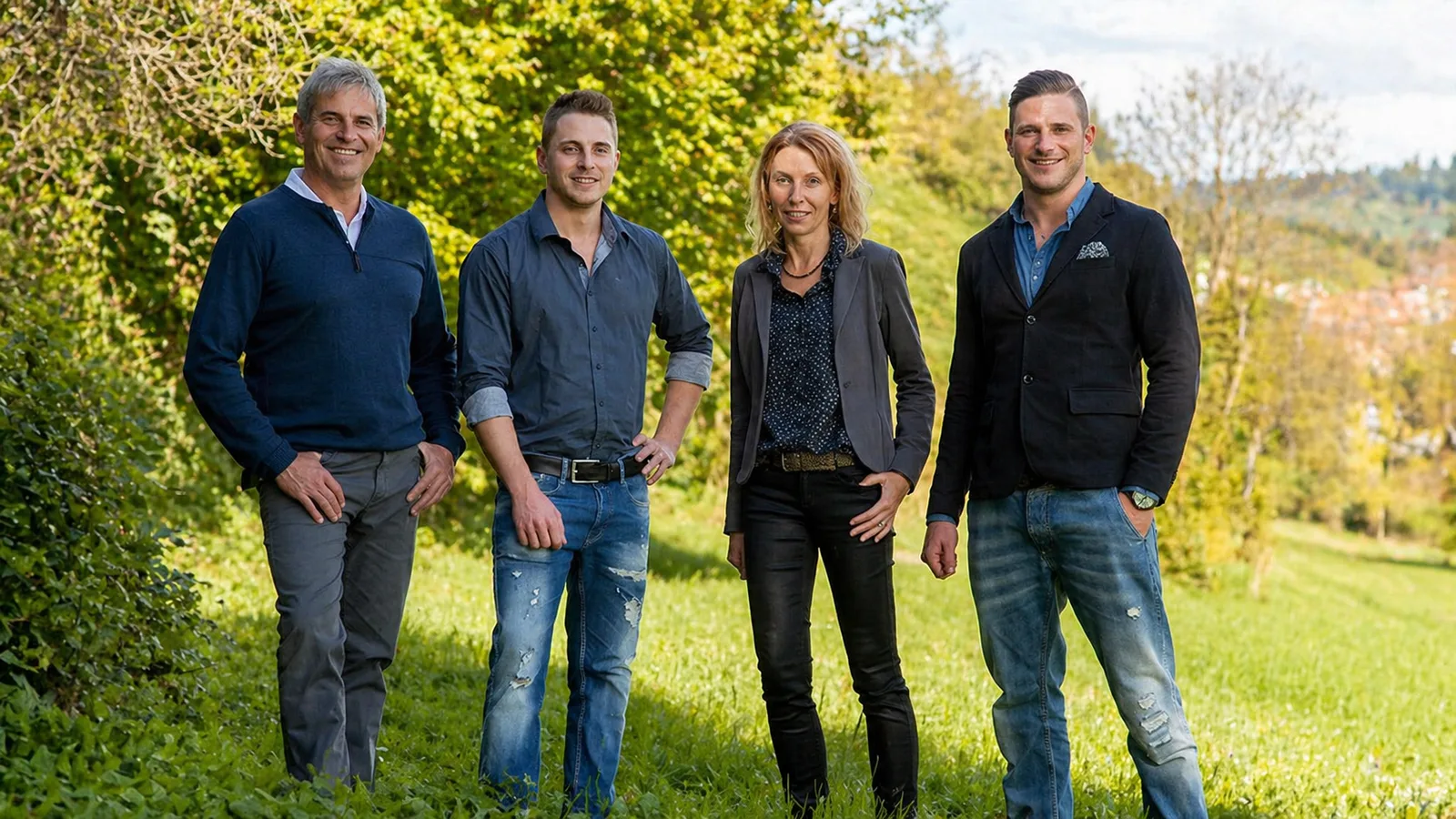 Familienbetrieb und Team von Optimetall Schlosserei Gerhard Schnegg in Imst